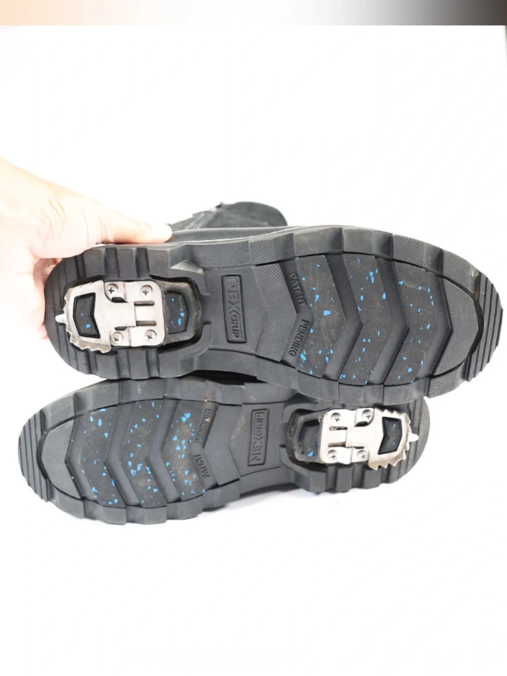 Nexgrip Womens Ice Lenny Boots with Retractable Ice Cleats Size 7